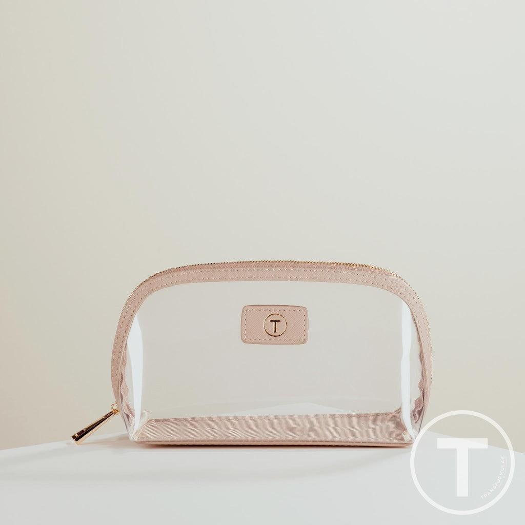 Clear Cosmetic Case - Nude